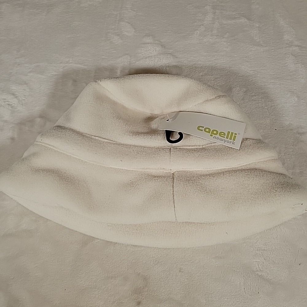Capelli New York Hat in Ivory Womens Polyester & Spandex